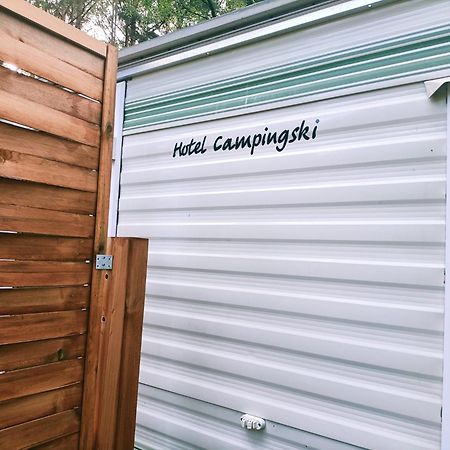 Tinyhaus Idyllisch Am Waldesrand Otel Cottbus Dış mekan fotoğraf